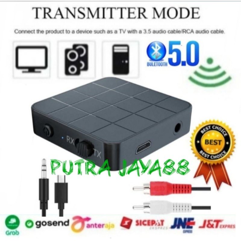 Audio Bluetooth transmitter receiver 2 in 1