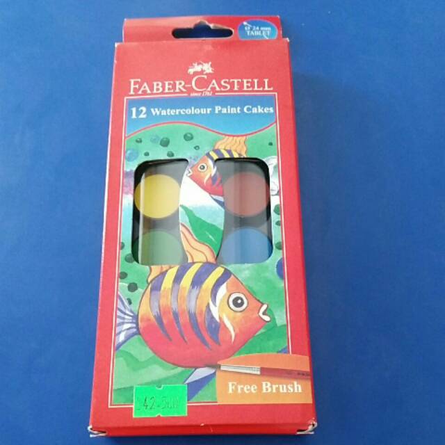 

Cat air faber castell 12 warna