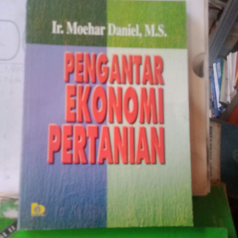 

PENGANTAR EKONOMI PERTANIAN