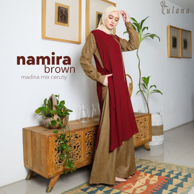 NAMIRA Dress Madina mix Ceruty