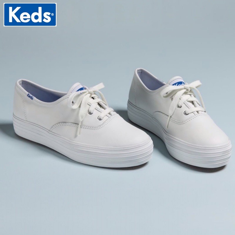 harga sepatu keds triple decker leather