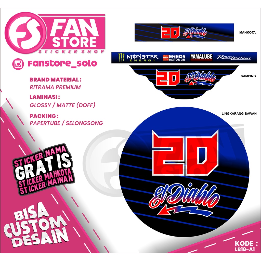 Stiker Sangkar Burung Lovebird , Decal Sangkar Lovebird, Decal Tebok Lovebird