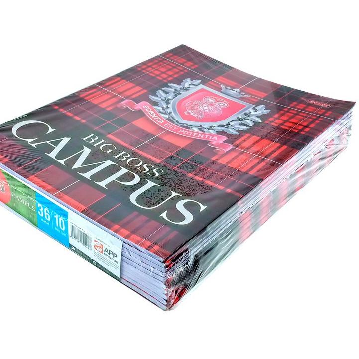 

AFI BUKU TULIS BIG BOSS CAMPUS 36 LEMBAR (10 PCS)✹ (Produk spesial)