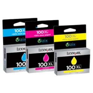 TINTA LEXMARK 100XL COLOUR ORIGINAL