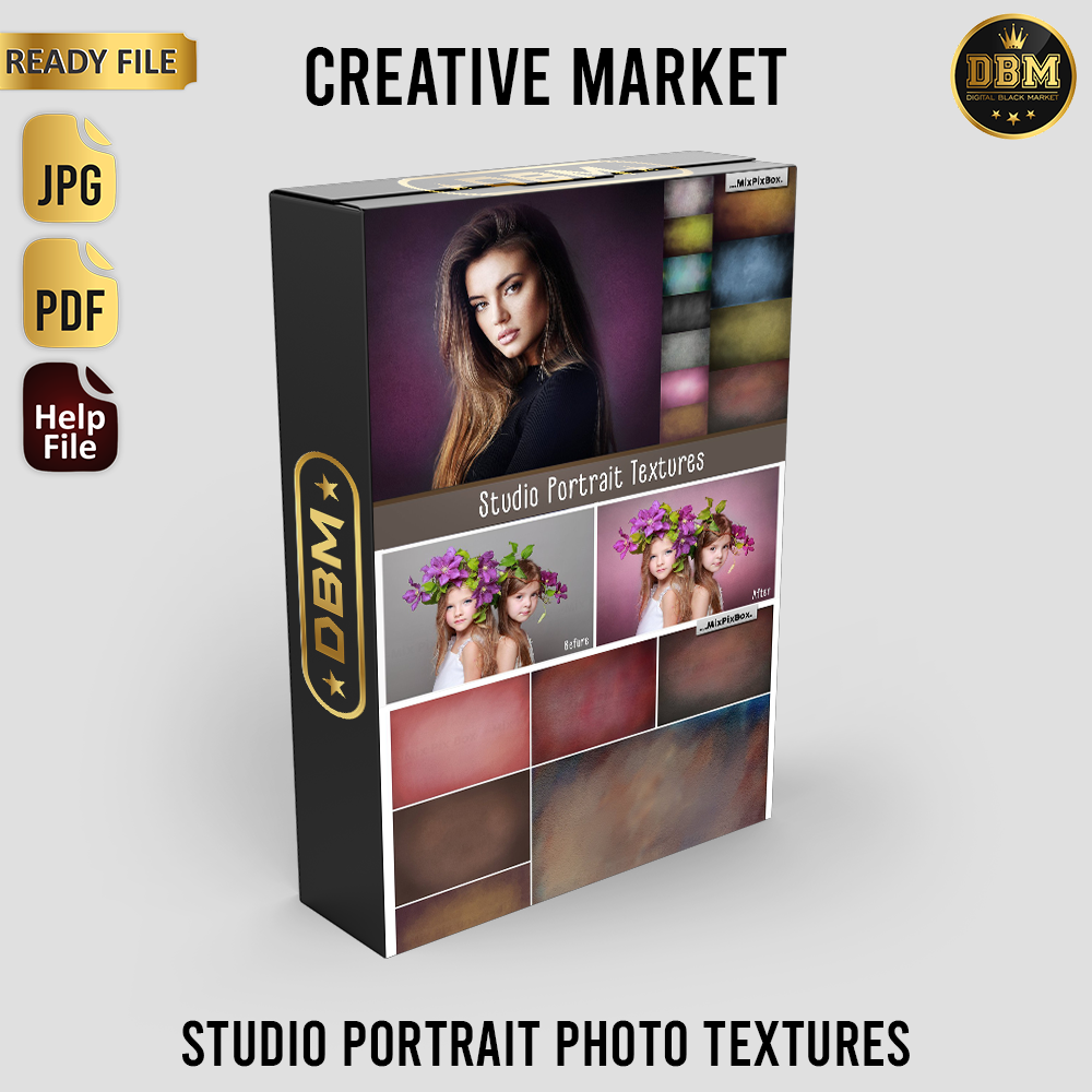 Studio Portrait Photo Textures - JPEG Ultra HD