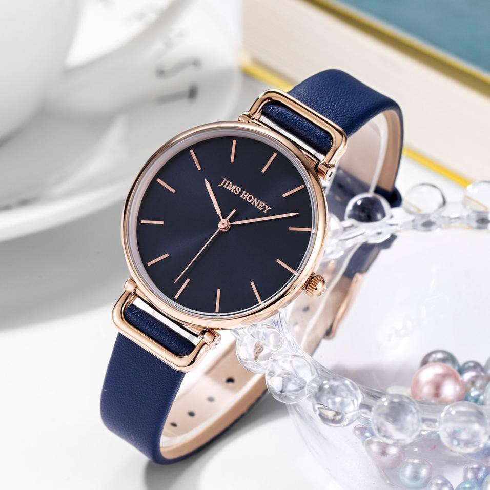 JIMS HONEY JT 8128 JH JAM TANGAN WANITA KULIT JIMSHONEY