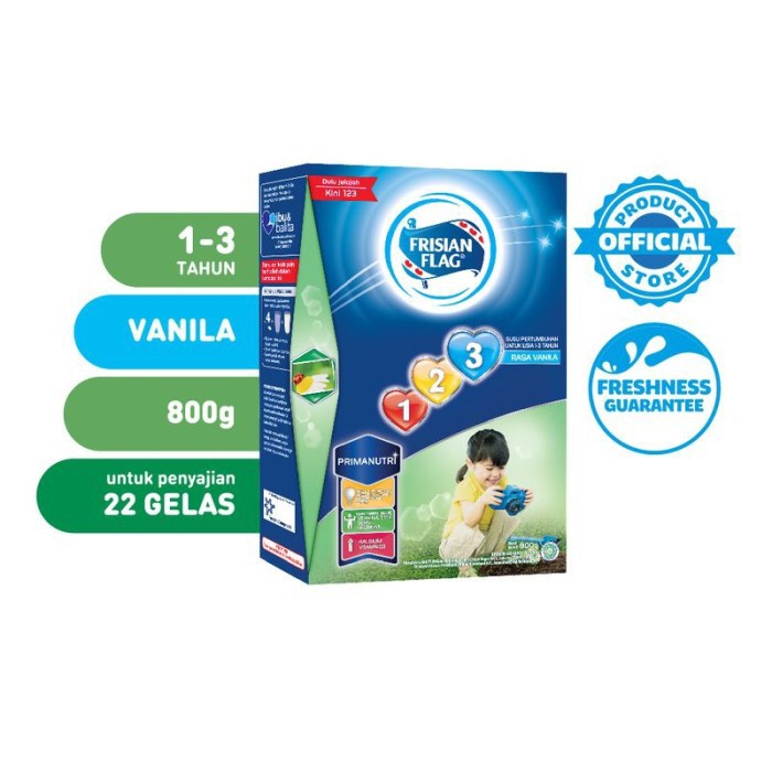 

Frisian Flag 123 Jelajah Susu Bubuk Pertumbuhan Vanila 800G