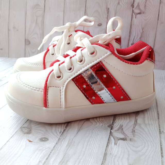 Sepatu anak tali murah usia 4 5 6 tahun size 26-30 sneaker