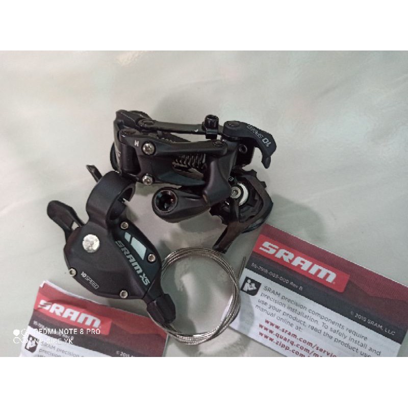 paket rd shifter sram x5 10 speed medium cage original