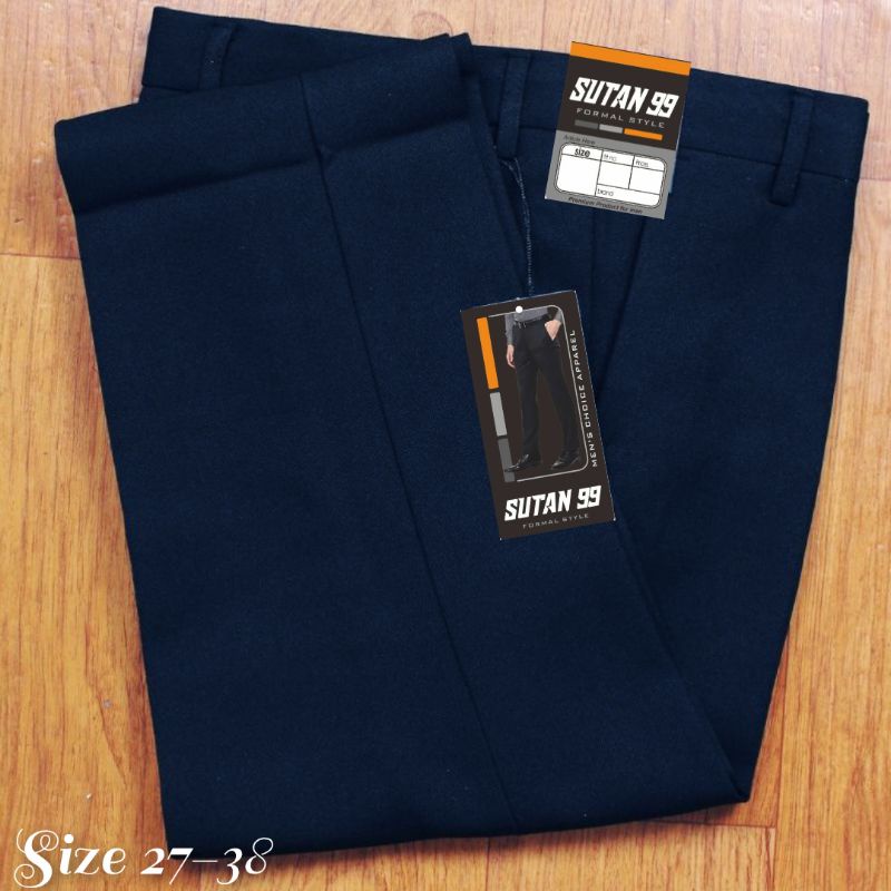 COD CELANA PANJANG KANTOR PRIA SLIMFIT SEMI WOL-1