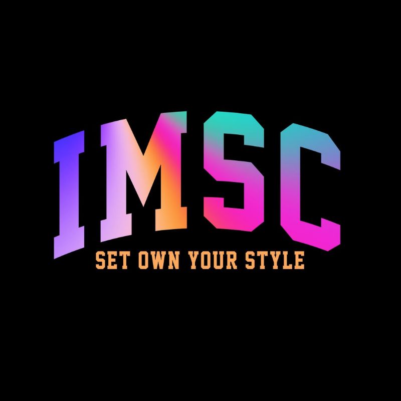 Imous.co tshirt font hologram black series