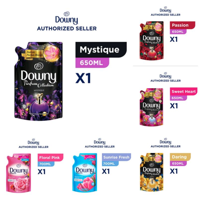 downy pengharum pakaian/downy 650ml/downy 550/downy 850ml/downy 900ml