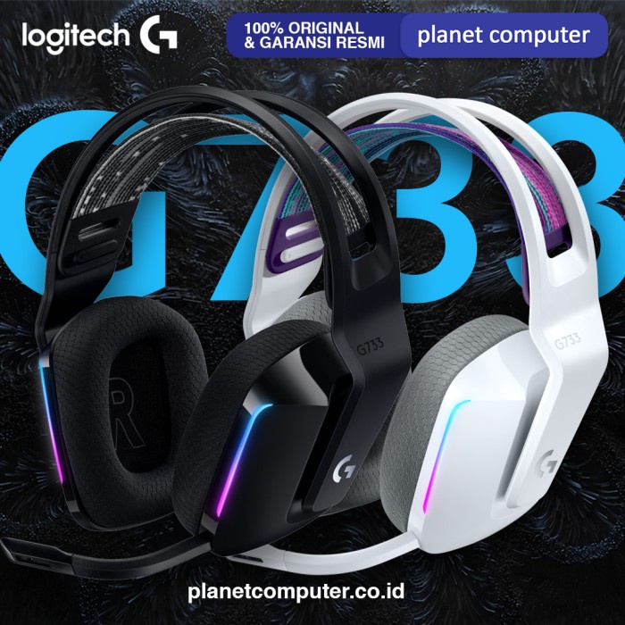 Logitech G733 Wireless Gaming Headset LIGHTSPEED RGB 7.1 Surround