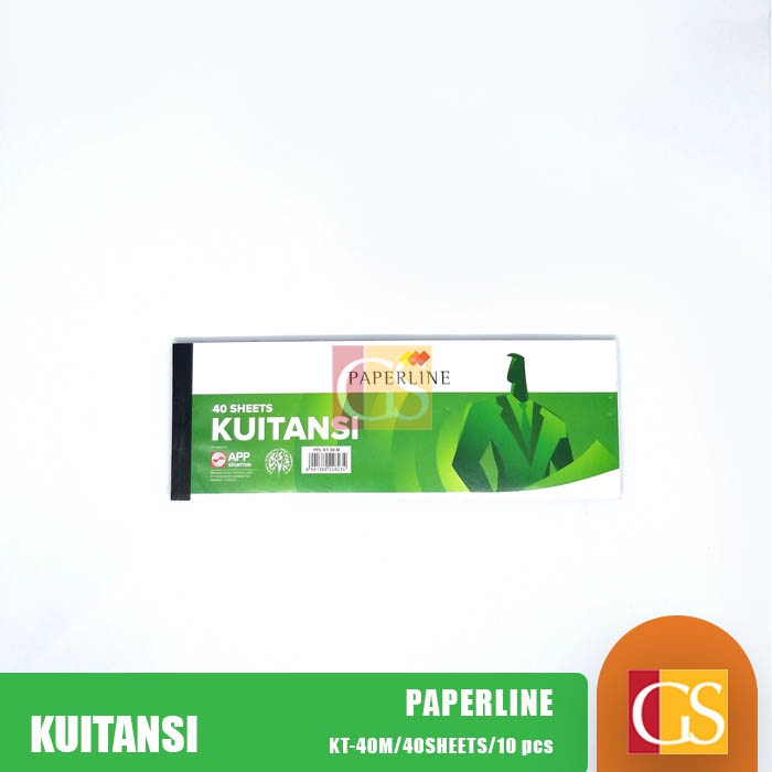 

Buku Kwitansi / Kuitansi Paperline Kecil / Mini 40 Lembar KT 40M PPL