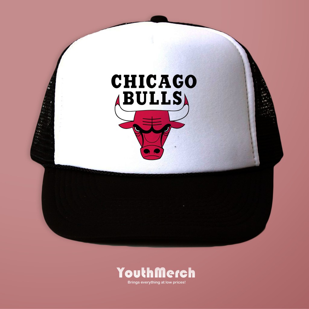 Topi Trucker Chicago Bulls - Basketball Merch | Unisex | Trucker Chicago Bulls | Chicago Bulls Hat