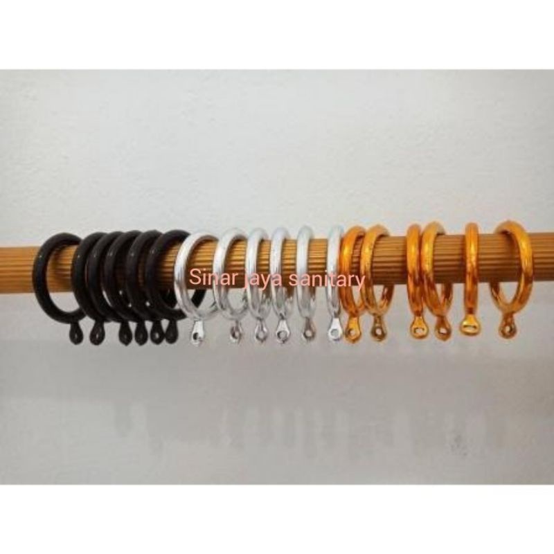 Ring tirai hordeng / Ring hordeng / Kaitan hordeng