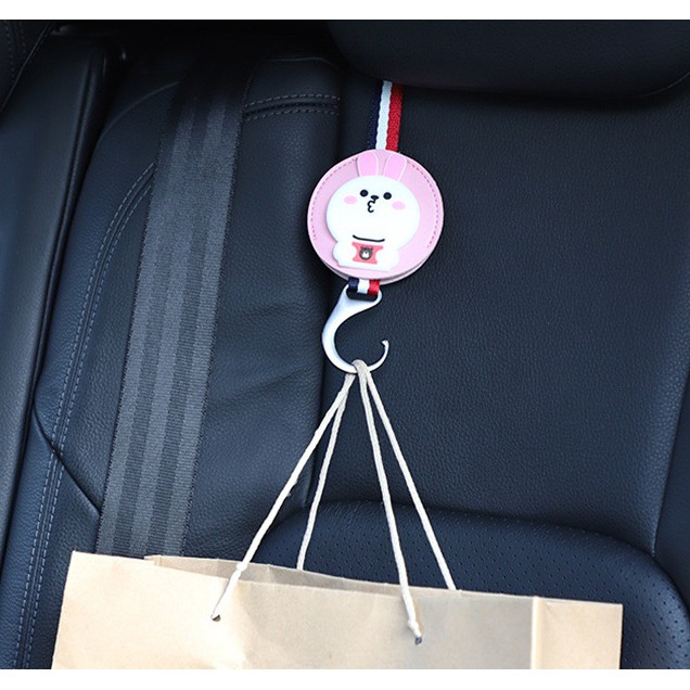 KAWAII HIDING HANGER HOOK Gantungan Barang Jok model Tali Motif