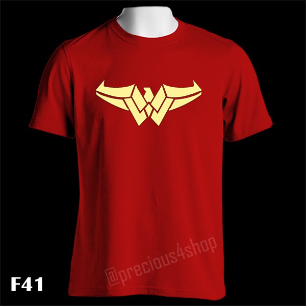 Wonder Woman Logo Symbol DC Hero | F41 | Kaos Couple | Family T-Shirt