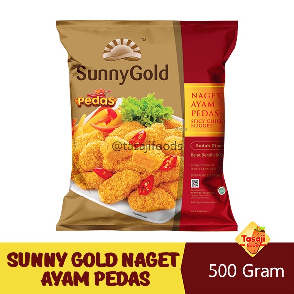 

Sunny Gold Naget Ayam Pedas 500 gr