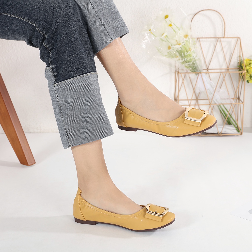 Jiso Daniella-26 Sepatu Flatshoes Wanita Premium