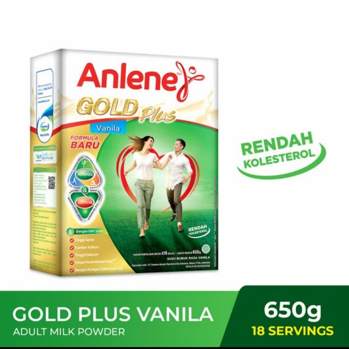 

[COD] Anlene Gold Plus Vanila 650g [COD]