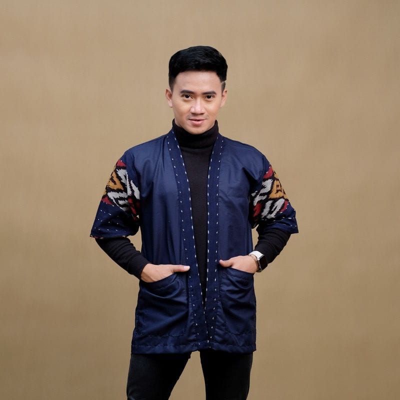 KIMONO PRIA TENUN IKAT ORY|| KIMONO PRIA || KIMONO SONGKET || KIMONO ETNIK || KIMONO