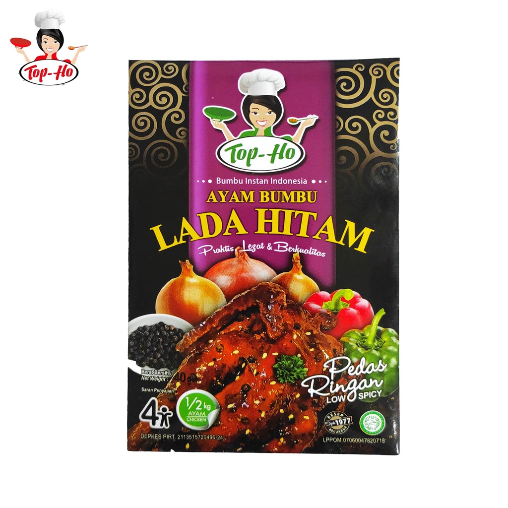 

Bumbu Pasta Lada Hitam 40gr (Kemasan Praktis)