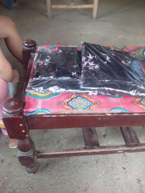 Maura Couple - Sania Ruffle Batik Couple Ori Ndoro Jowi Dnt Garansi Termurah  Yumna Dress Batik