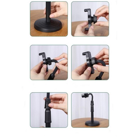 Phone Holder HP Putar 360° / Dudukan HP / Stand Holder / Phone Holder Lipat