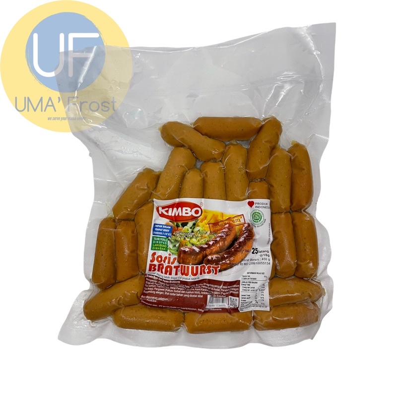 

KIMBO BRATWURST COCKTAIL 450 GR