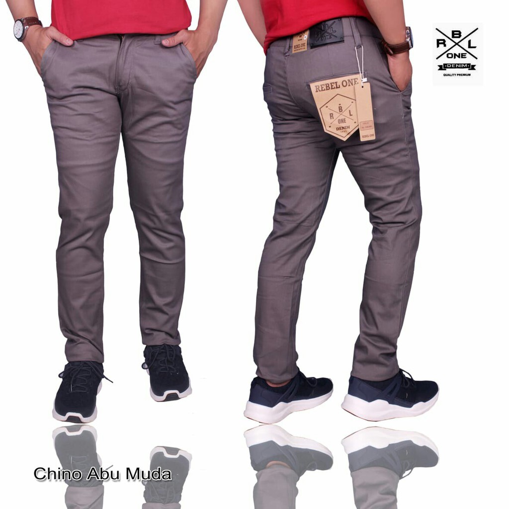 celana chino rebel one ( panjang )