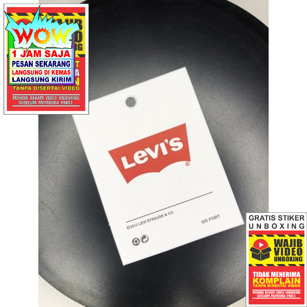 

LEVIS LABEL TAG HANGTAG SUPER PREMIUM CO 1X DI KIRIM 600PCS