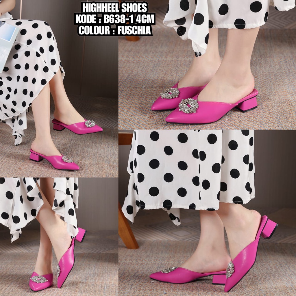 HIGHHEEL SHOES  B638-1