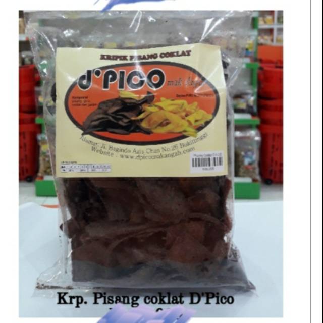 

Kripik Pisang Coklat Nikmat 250grm