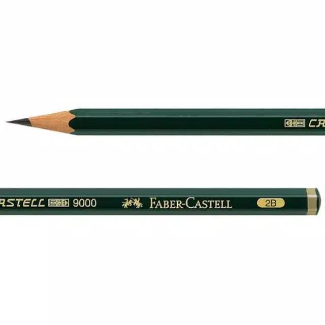 

Faber Castell Pensil 2B/HB Pensil Ujian 100% ORIGINAL