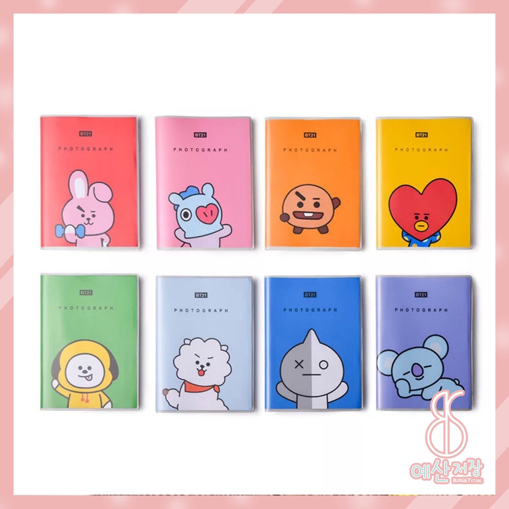 [BS] BISA COD KPOP BTS BT21 Buku Tulis Note Book Memo - KP018