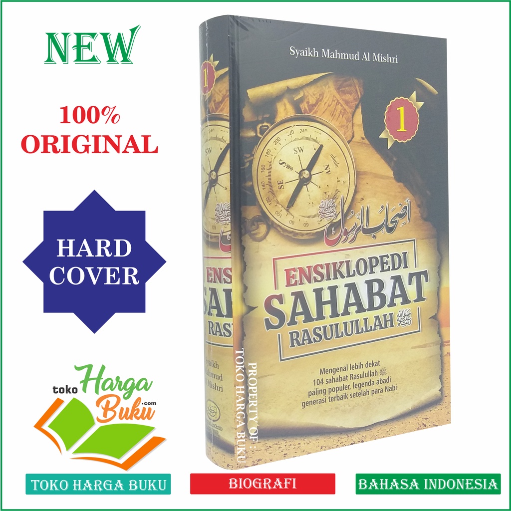Ensiklopedi Sahabat Rasulullah Jilid 1 Karya Syaikh Mahmud Al Mishri Buku Shahabat Nabi Muhammad Penerbit Pustaka Ibnu Katsir