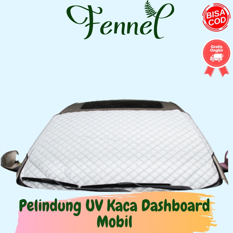 Sunshield Pelindung UV Kaca Dashboard Mobil 180 x 100 cm - GS-0004