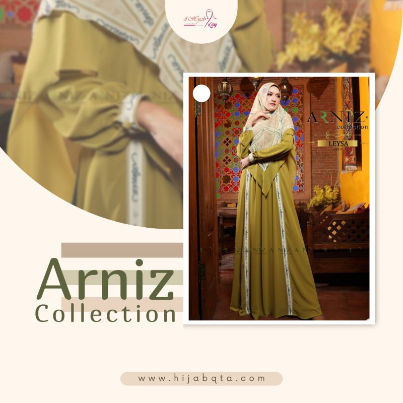 Syari Leysa by Arniz | Syari set Leysa by Arniz | Syari Arniz | Syari Leysa Set | Syari Set Dress & 