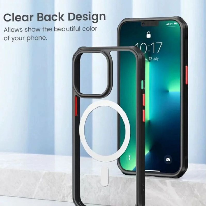 IPHONE 13 PRO MAX IPHONE 13 PRO IPHONE 13 Silikon Likgus Jazz Magsafe Magnet Hybrid Premium Case