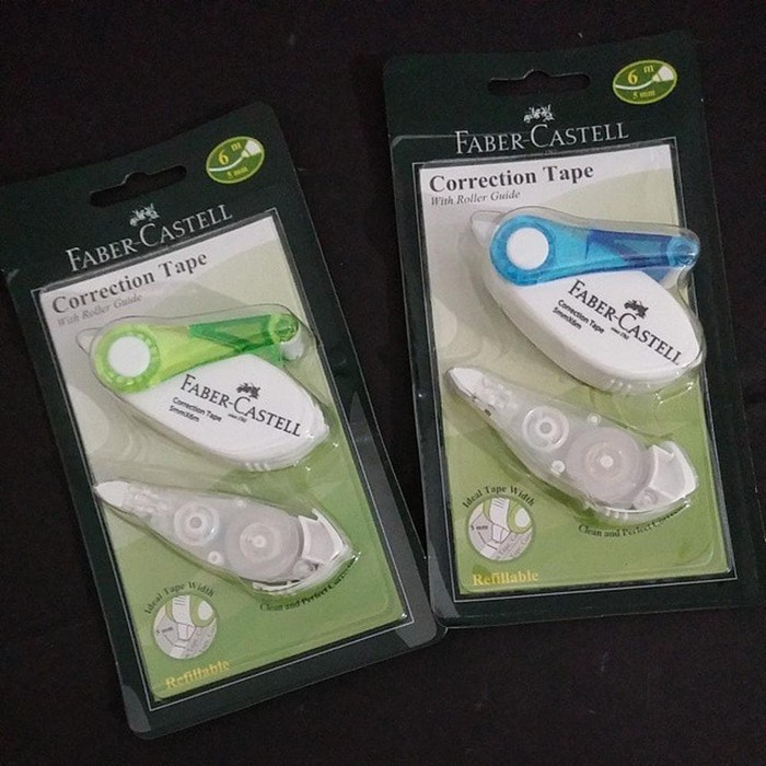 

Termurah Tip Ex Kertas / Correction Tape Faber Castell Garansi