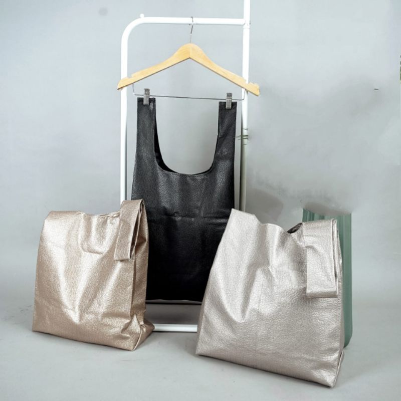 TAS KULIT WANITA / BASIC SHOPPER BAG