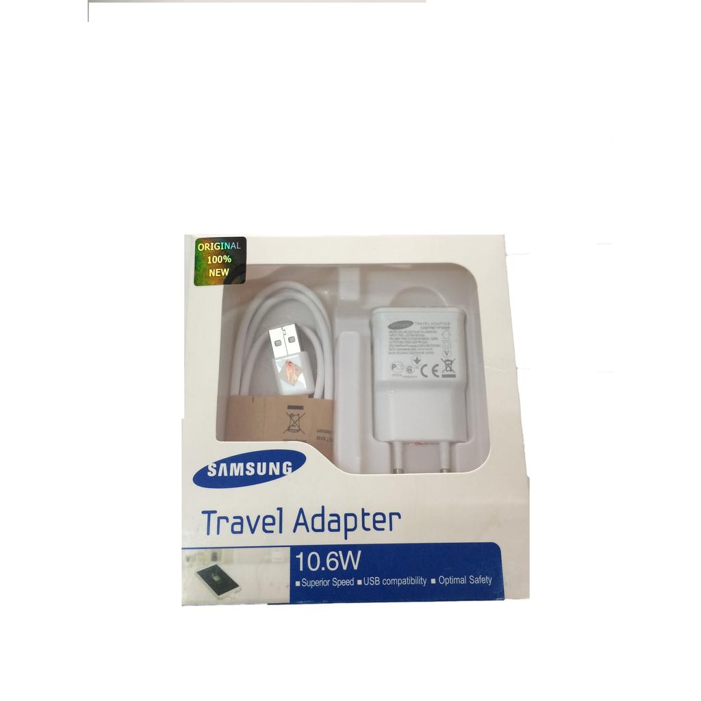 Charger Samsung Original Samsung Charger 10.6 watt 2.2 Ampere Travel Charger Samsung Original