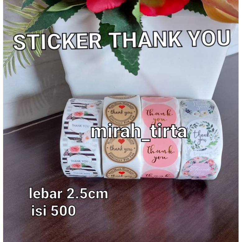 

500 pc Sticker thank you. stiker terima kasih. sticker 2.5cm . sticker idul fitri .stiker lebaran . stiker terima kasih