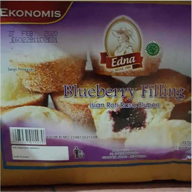 

Edna filling Ekonomis 5 kg rasa stroberry, bluberry,nanas,melon
