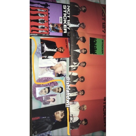 ALBUM STICKER PB ver NCT127 || LIGHTSTICK NCT