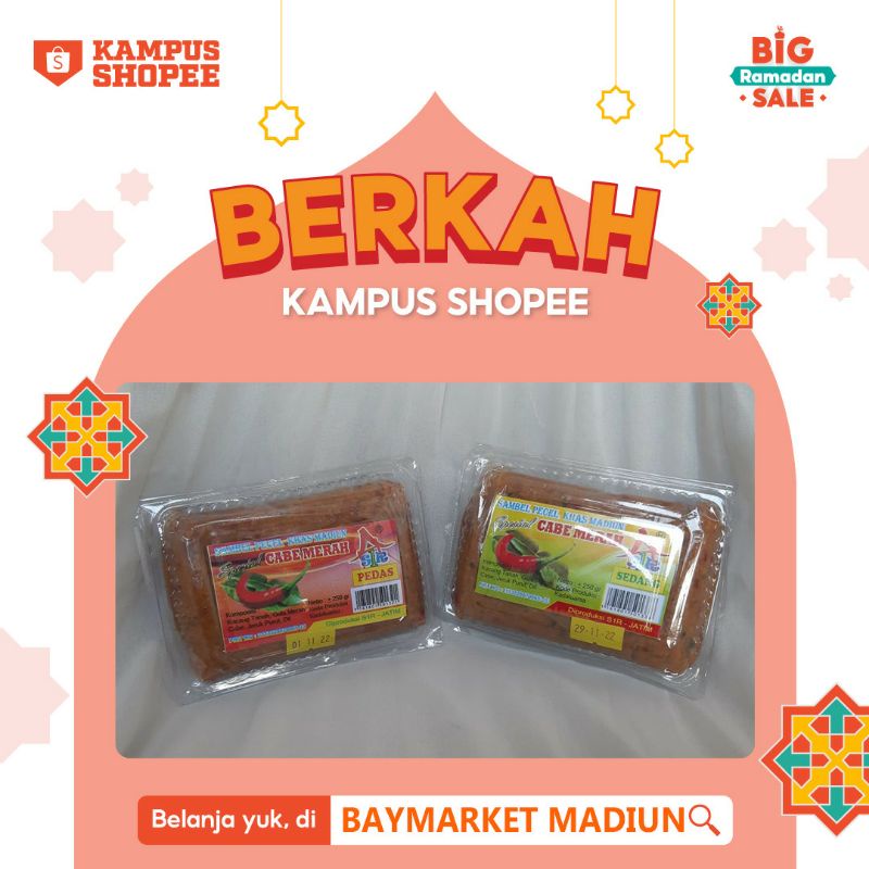 

Bumbu Pecel Khas Madiun Cap Cabe Merah