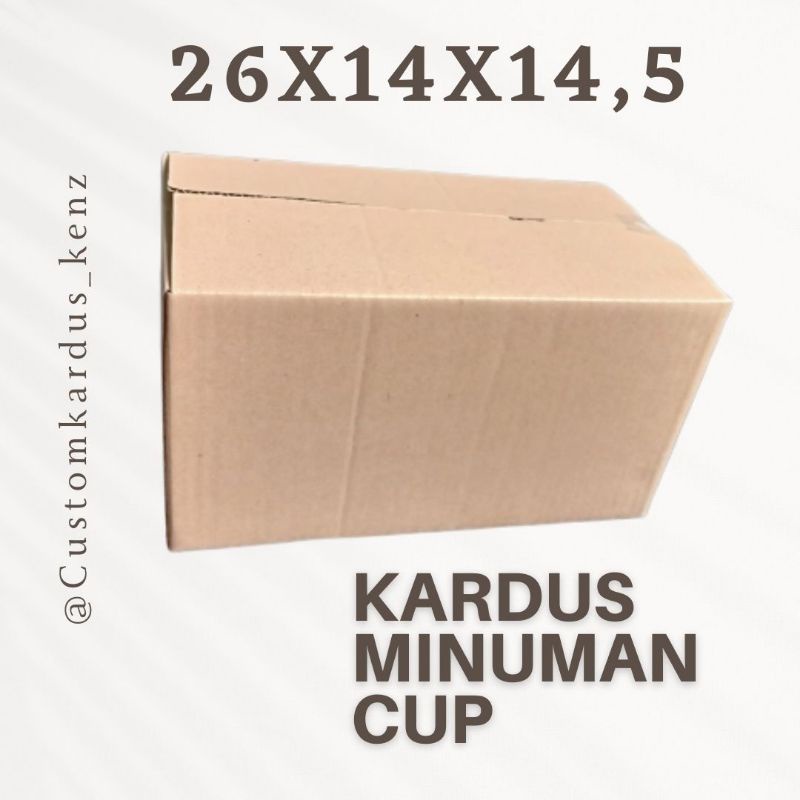 

❤️KENZ❤️ BOX KARDUS 26x14x14,5 | Kardus minuman | kardus 120ml x 24pcs
