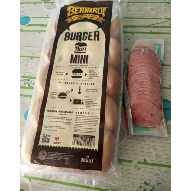 

paket burger mini isi 20