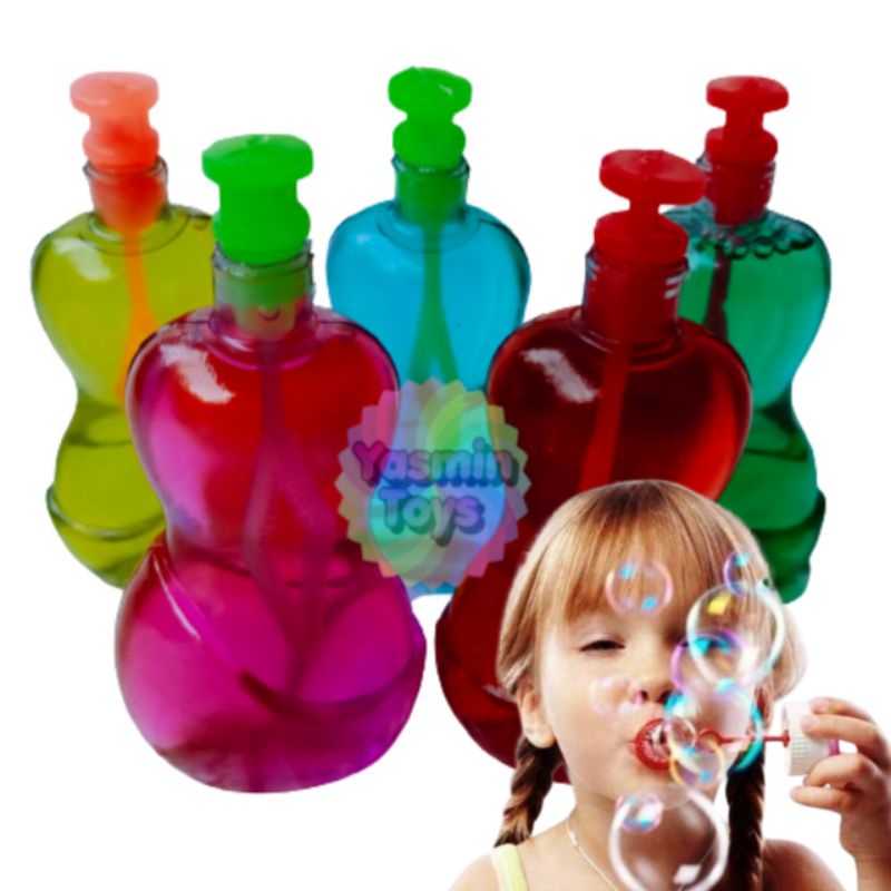 10pcs Balon tiup air sabun kecil merk body lady